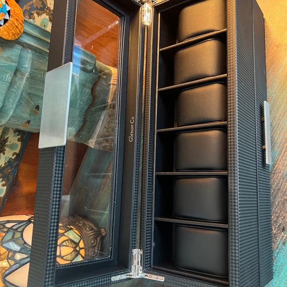 Glenor Co Watch Organizer Jewelry Box New - Picture 2 of 10